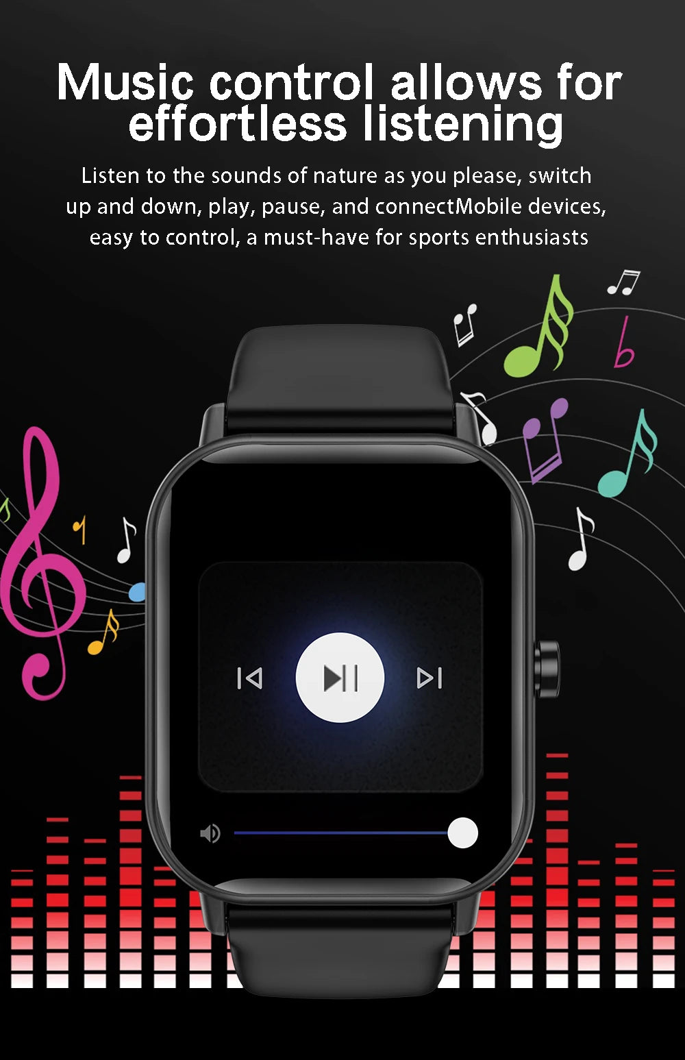 Kids Watch Sport HD Screen Kids Smart Watch With Silicone Strap Waterproof Electronic Wristwatch For Boys Girls Children's Gift