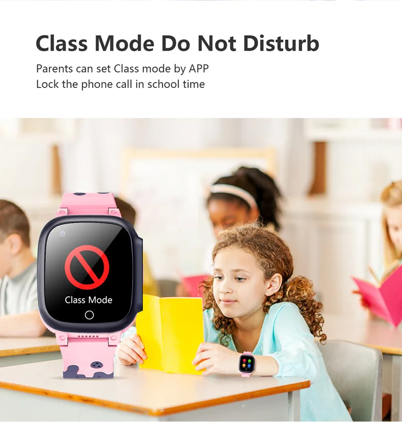 Smart Watch Kids 4G gps WIFI Tracking Video Call Waterproof Thermometer SmartWatch Tracker Boy Girl Student Phone Clock LT25