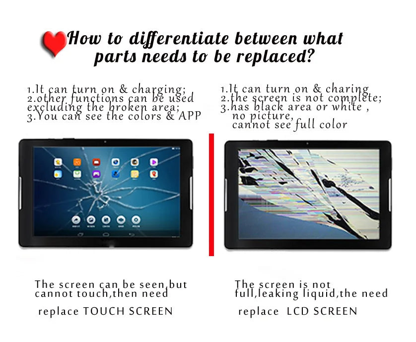 New 10.1 Inch Touch Screen For kiddo boo KB101 Kids Tab Capacitive Touch Sensor Panel