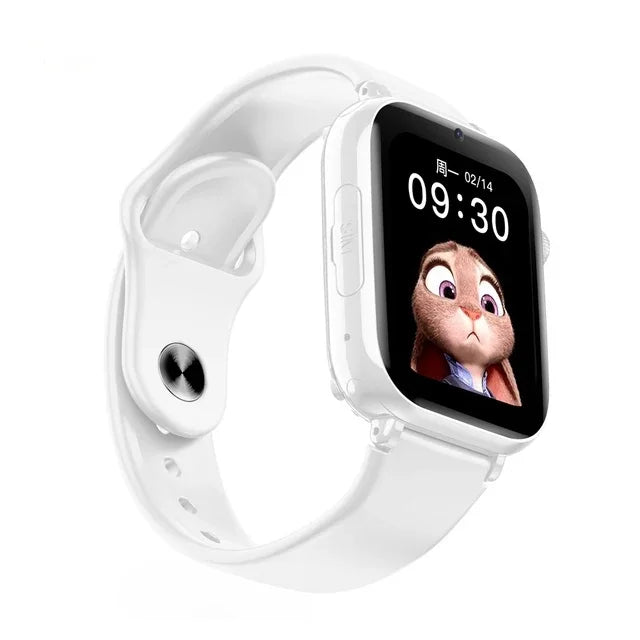 Kids 4G Smart Watch SOS GPS Location Tracker Sim Card Video Call WiFi Chat Camera Flashlight Waterproof Smartwatch For Children