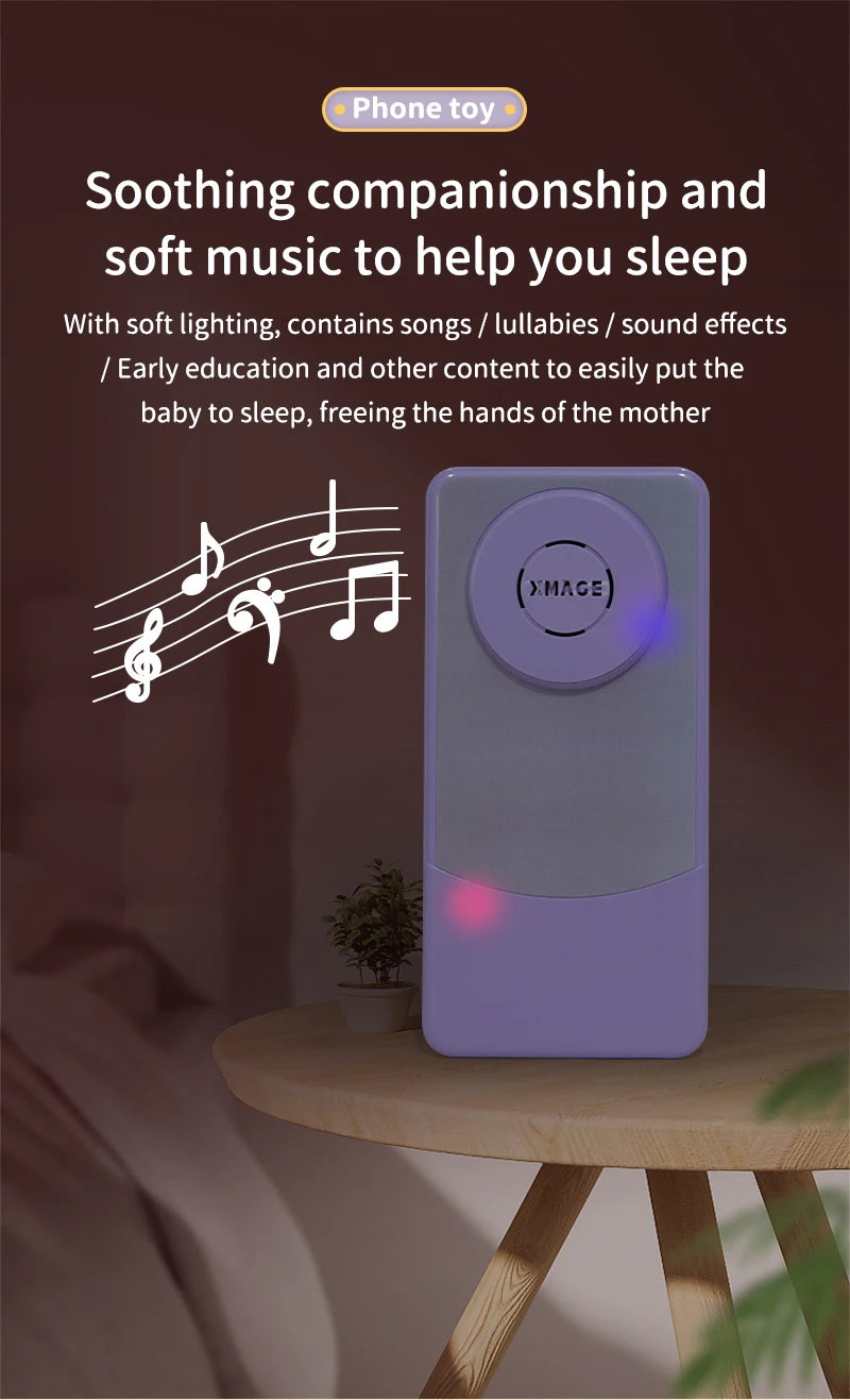 Children Toys Cell Phone Baby Early Education Story Mobile Phone Toys Study English Toys Corpuscle Audio Book Music Toys Gifts