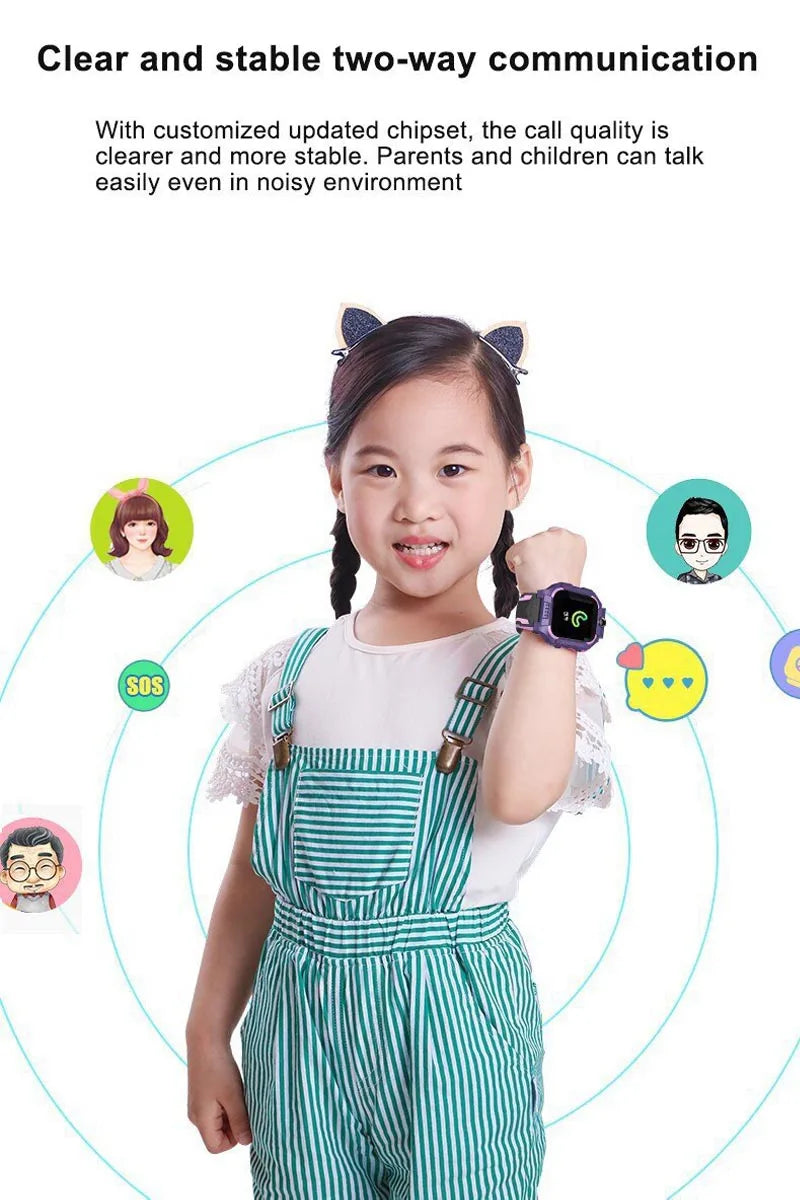 Kids smart watch, SIM card, kids smart watch, phone call, camera, voice requests, photo, boy, girl, gift, document, screen, Q19