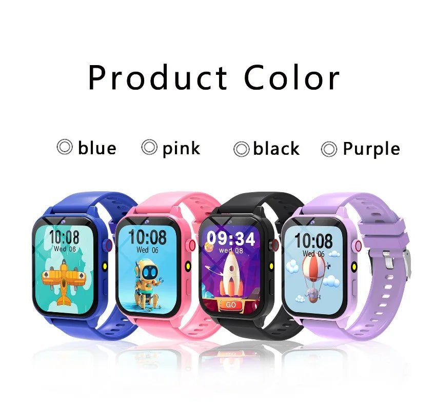 Children's Game Watch with Flashlight HD Color Screen Kids Bracelet Sleep Monitor Waterproof Smart Watch  Kids Birthday Gift