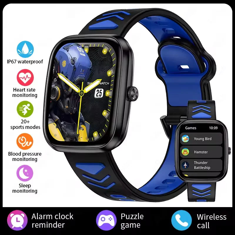 New Kids Smart Watch Child HD Touch Screen Games Smartwatch Music Watch Boy Girl Gift Children Smartwatch For IOS Android