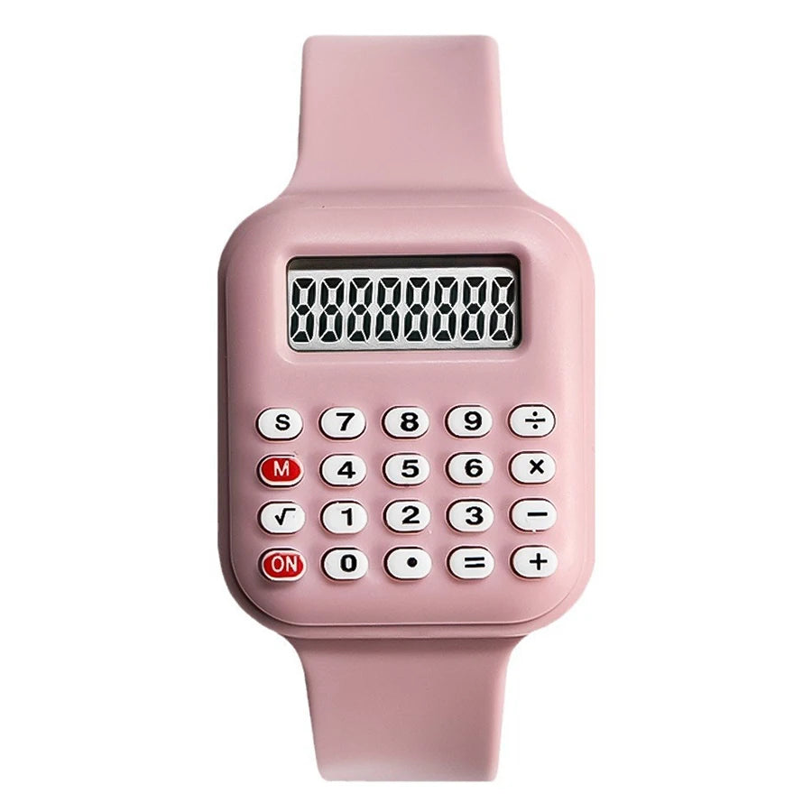 Kids Watch Calculator Function LED Digital Watch Sports Electronic Watch for Boys Girls Kids Student Gift Clock