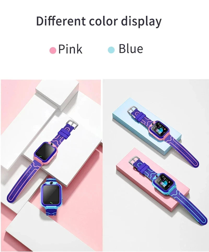 Xiaomi Kids Smart Watch SOS GPS Location Tracke Sim Card Call Child SmartWatch Camera Waterproof Watch Gift For Ios Android NEW