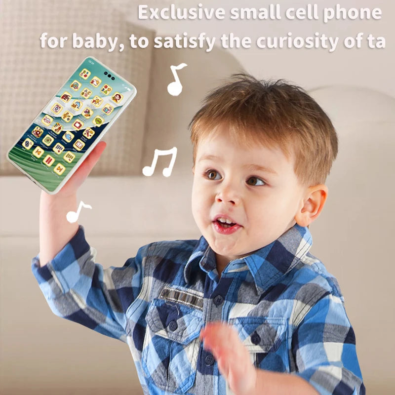 Children Toys Cell Phone Baby Early Education Story Mobile Phone Toys Study English Toys Corpuscle Audio Book Music Toys Gifts