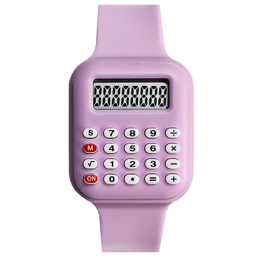 Kids Watch Calculator Function LED Digital Watch Sports Electronic Watch for Boys Girls Kids Student Gift Clock