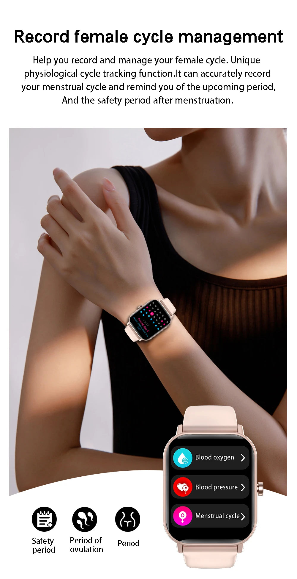 Kids Watch Sport HD Screen Kids Smart Watch With Silicone Strap Waterproof Electronic Wristwatch For Boys Girls Children's Gift