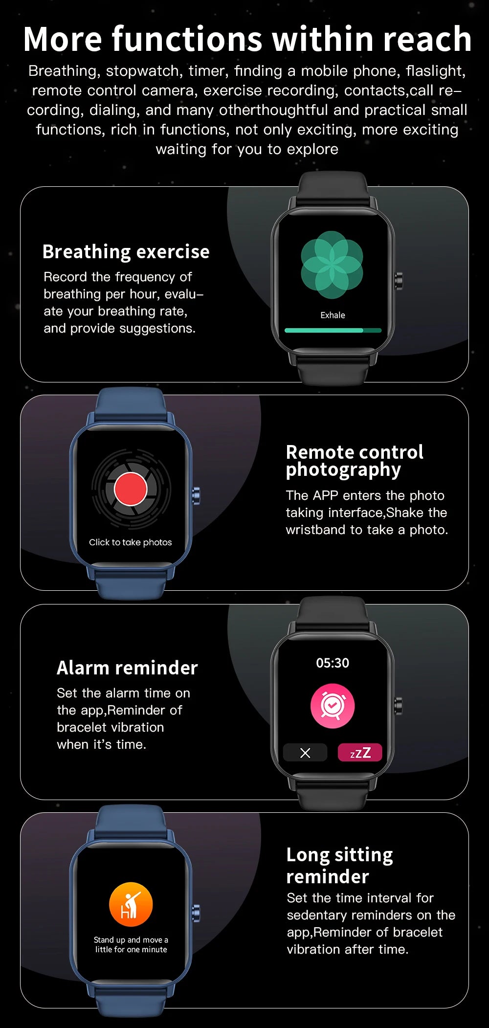 Kids Watch Sport HD Screen Kids Smart Watch With Silicone Strap Waterproof Electronic Wristwatch For Boys Girls Children's Gift