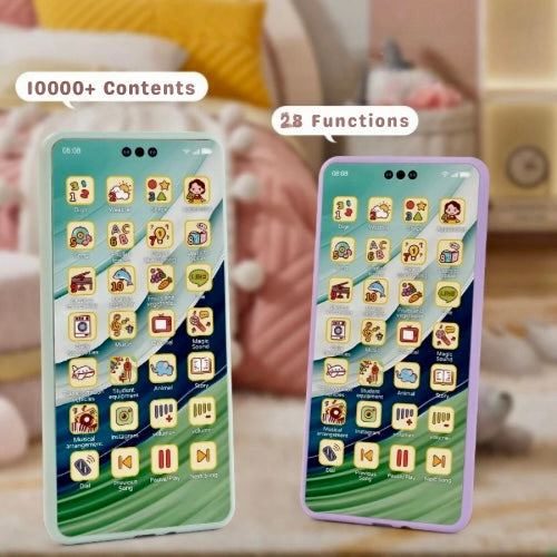 Toddler Learning Toy Phone – Interactive Stories, Music & Early English Education