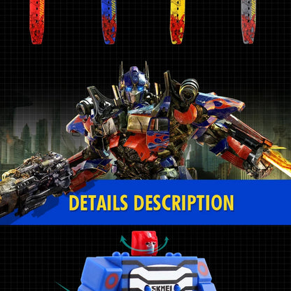 SKMEI Kids Watches LED Digital Children Cartoon Sports Watches Robot Transformation Toys Boys Wristwatches montre enfant 1095