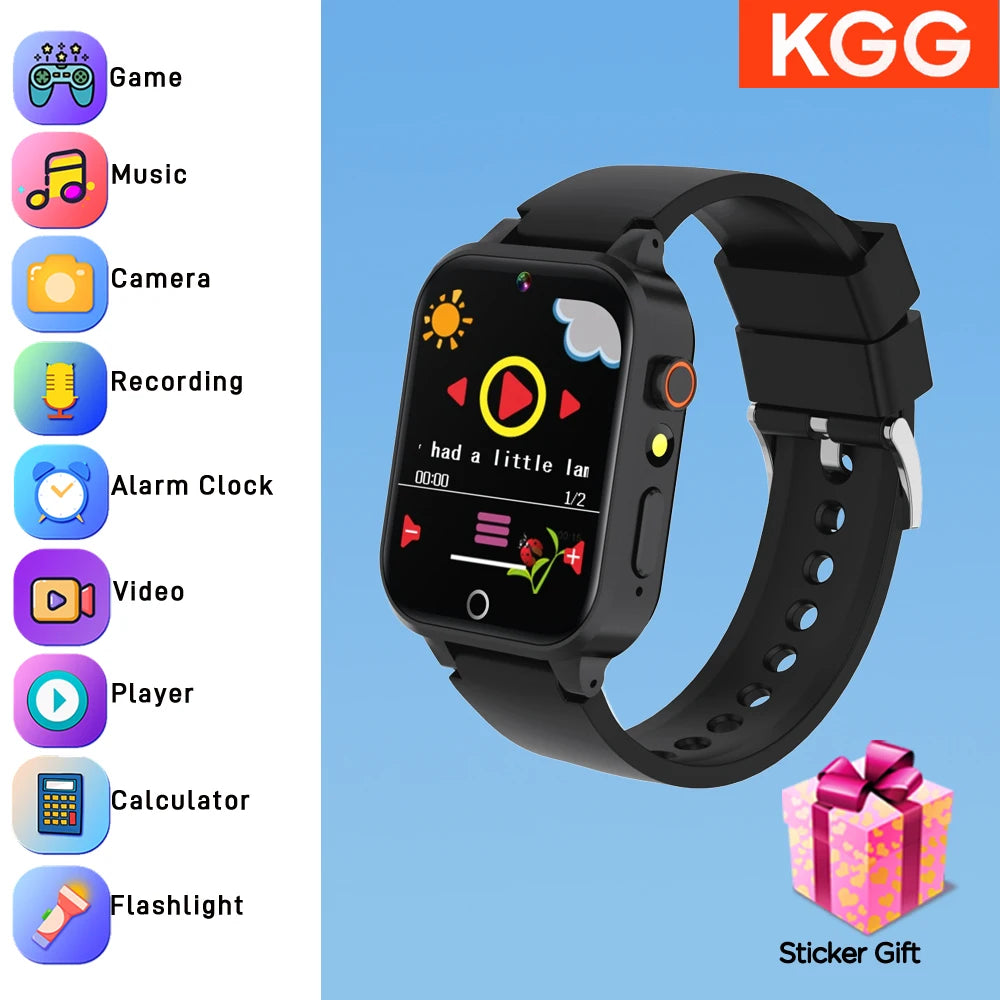 Advanced Kids Smart Watch – Games, Music Player, Video, Habit Tracker & Alarm Clock