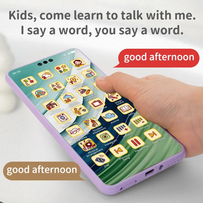 Children Toys Cell Phone Baby Early Education Story Mobile Phone Toys Study English Toys Corpuscle Audio Book Music Toys Gifts