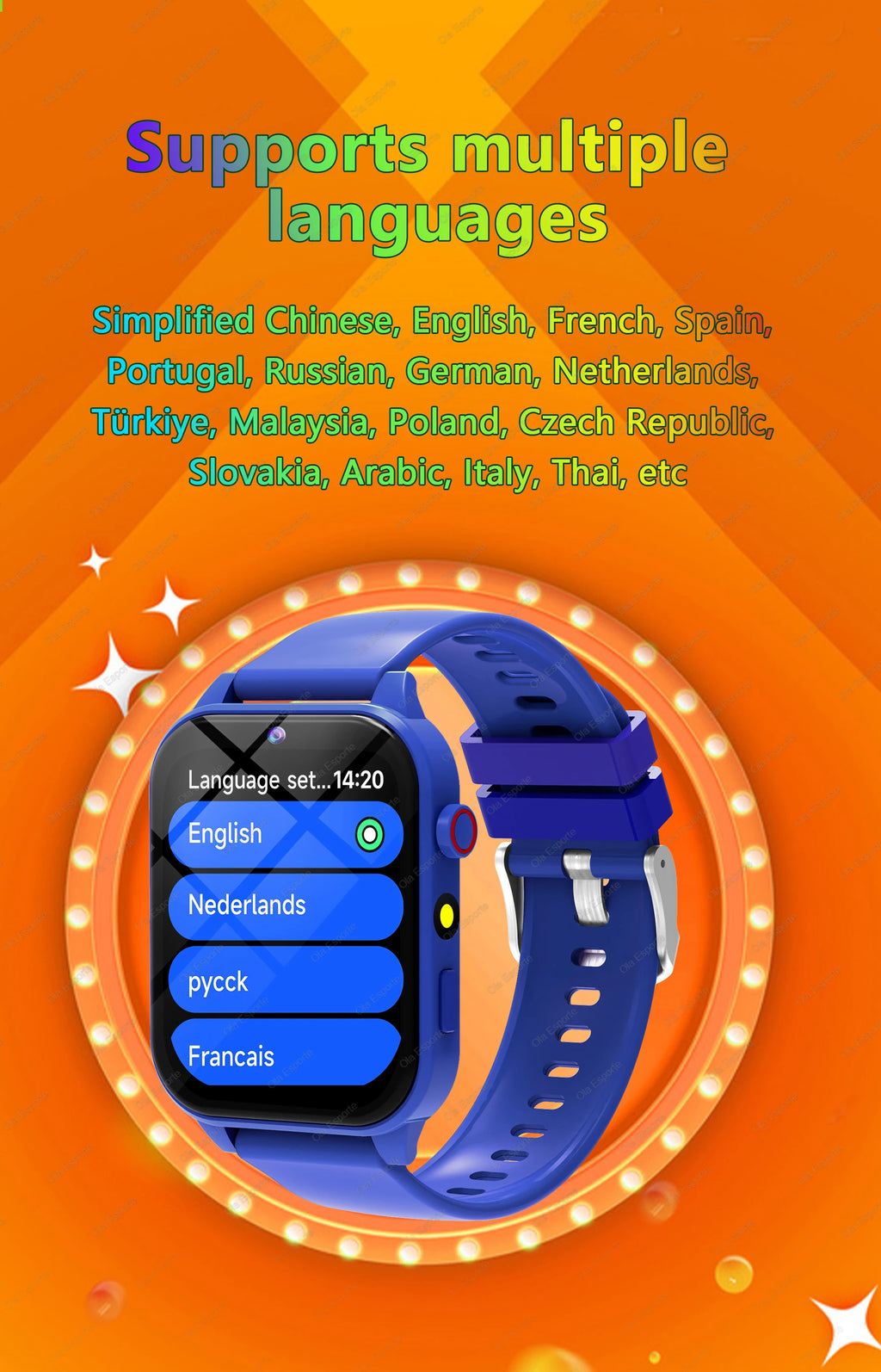 Kids Digital Smart Watch – 18 Games, Pedometer, Sleep Tracker, Calculator & Stopwatch