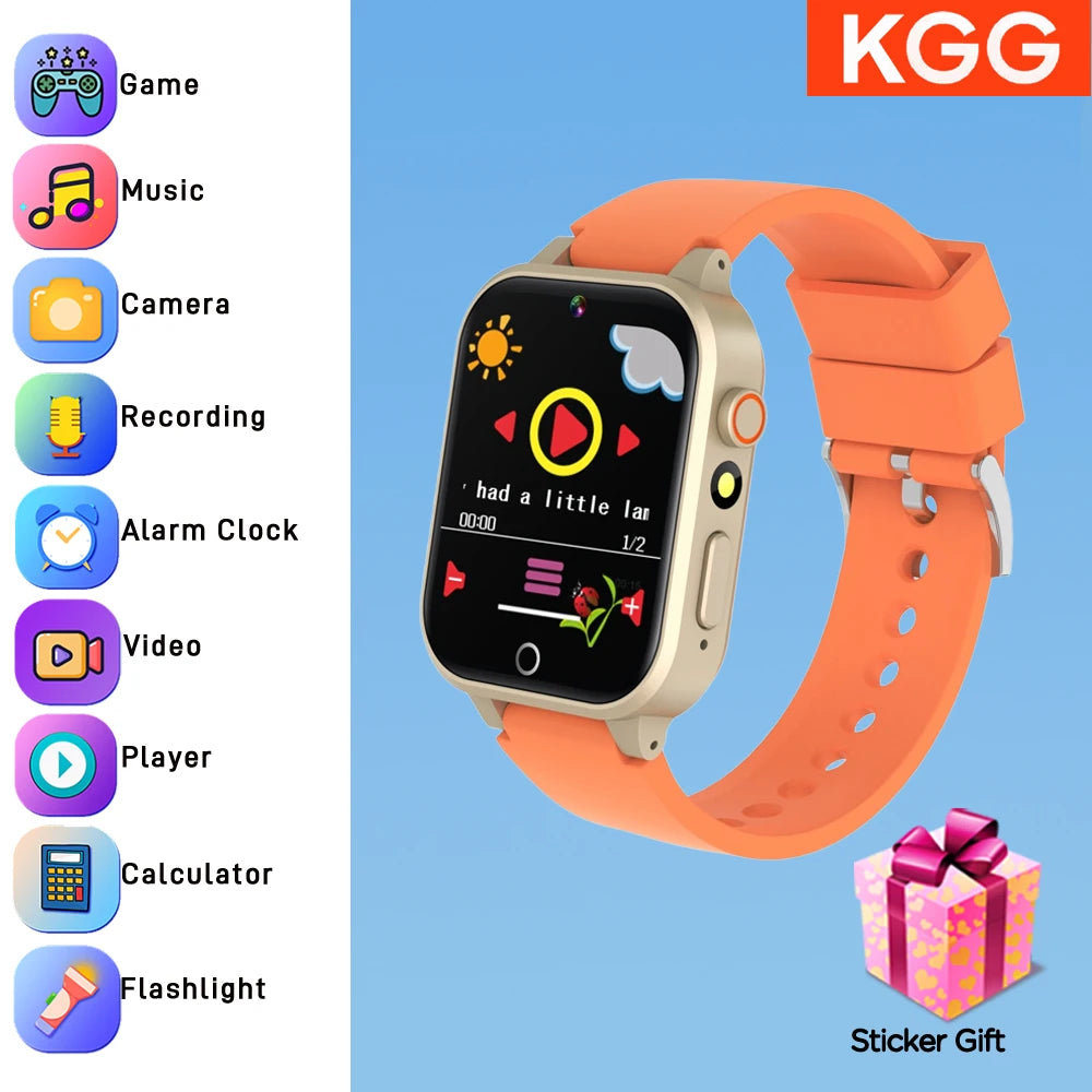 Advanced Kids Smart Watch – Games, Music Player, Video, Habit Tracker & Alarm Clock
