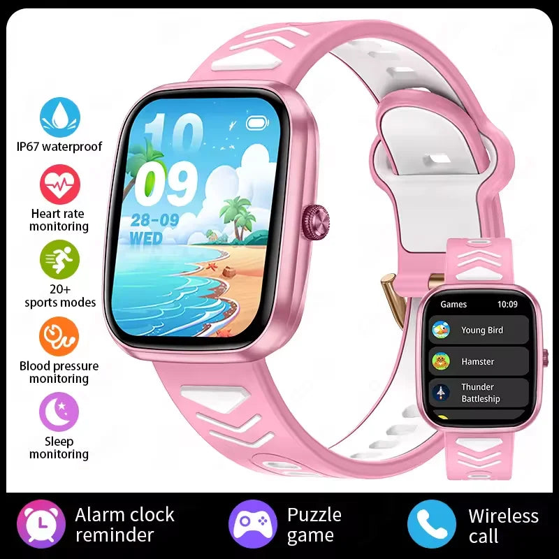 Smart Learning Watch for Kids – HD Touch Screen, Music, Games & App Connection
