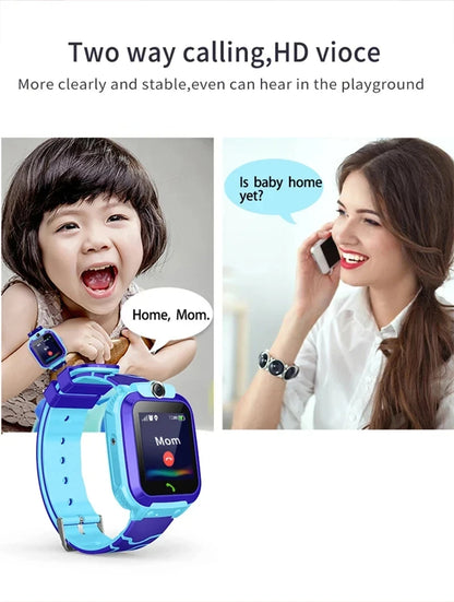 Xiaomi Kids Smart Watch SOS GPS Location Tracke Sim Card Call Child SmartWatch Camera Waterproof Watch Gift For Ios Android NEW