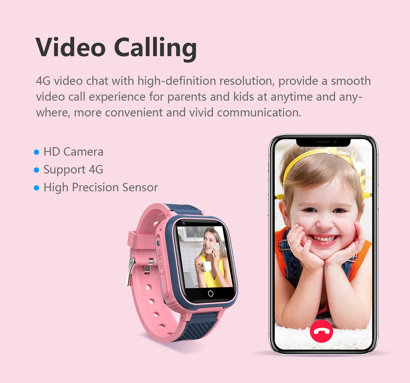 Xiaomi Kids 4G Smart Watch GPS WIFI Video Call SOS Camera Monitor IP67 Waterproof Child Baby Smartwatch Children Smart Clock