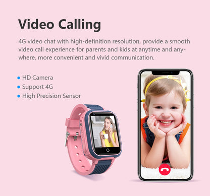 Xiaomi Kids 4G Smart Watch GPS WIFI Video Call SOS Camera Monitor IP67 Waterproof Child Baby Smartwatch Children Smart Clock