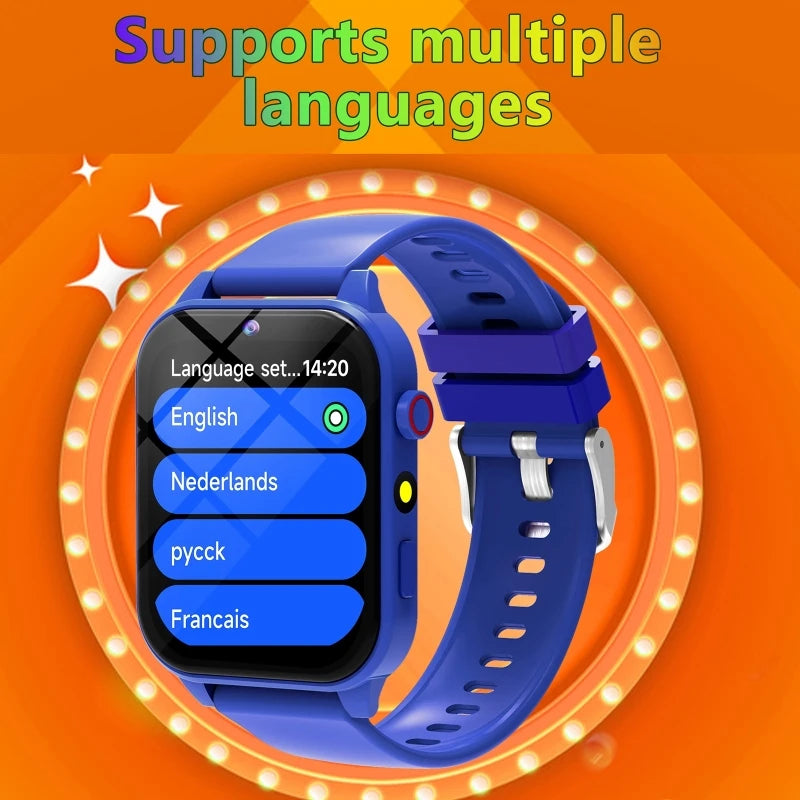 Kids Smart Game Watch – HD Color Screen, Flashlight, Sleep Tracker & Waterproof