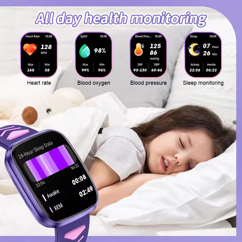 Smart Learning Watch for Kids – HD Touch Screen, Music, Games &amp; App Connection