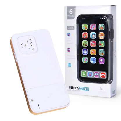 Kids Toy Phone Children Educational Learning Phone with Light Sound Music Interactive Touch Screen for Toddler Early Development