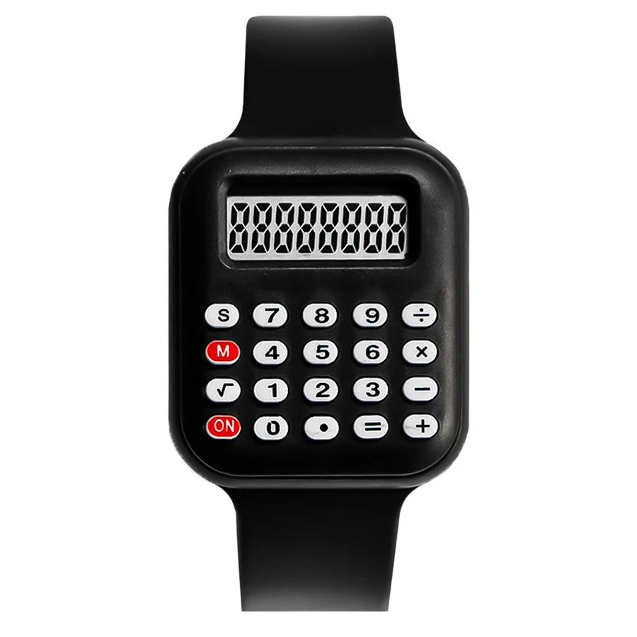 Kids Watch Calculator Function LED Digital Watch Sports Electronic Watch for Boys Girls Kids Student Gift Clock