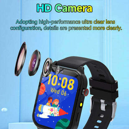 Kids Smartwatch Game Flashlight Toy Waterproof Electronics Touch Screen HD Camera Alarm Children watch Boy Girl Birthday Gift