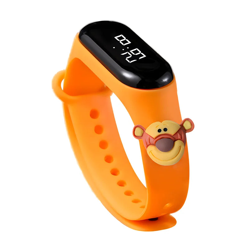 Waterproof Sports Watch for Kids Cartoon Dinosaur Unicorn Toys Children Led Digital Electronic Watch for Boys Girls Bracelet