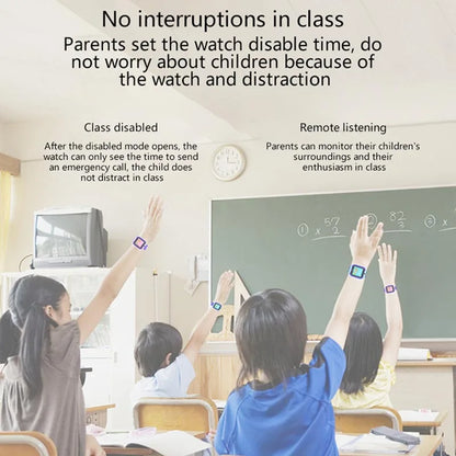 Kids smart watch, SIM card, kids smart watch, phone call, camera, voice requests, photo, boy, girl, gift, document, screen, Q19