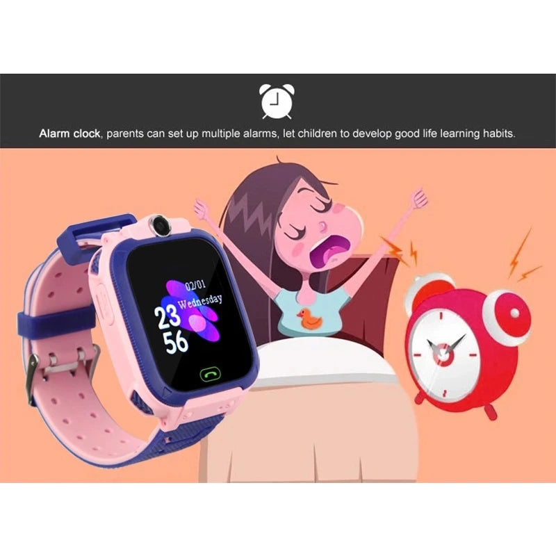 Kids Safety Smart Watch – GPS Location, Camera, Fun Apps & Entertainment