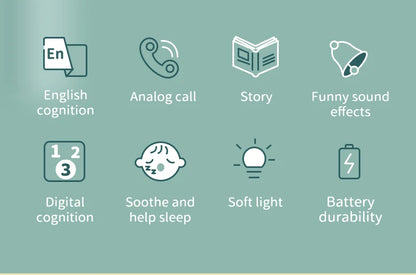 Children Toys Cell Phone Baby Early Education Story Mobile Phone Toys Study English Toys Corpuscle Audio Book Music Toys Gifts