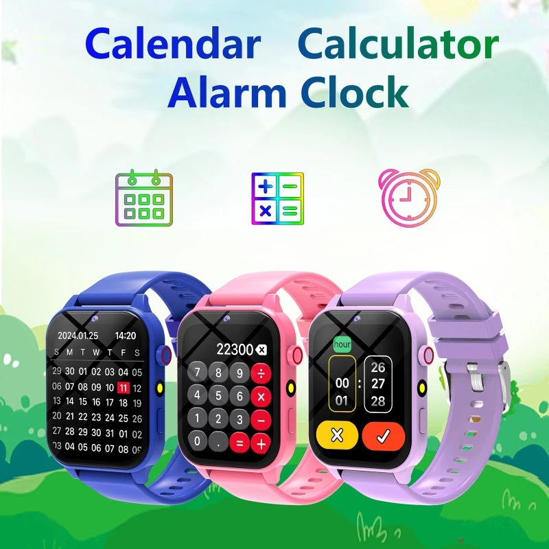 Kids Smart Game Watch – HD Color Screen, Flashlight, Sleep Tracker & Waterproof