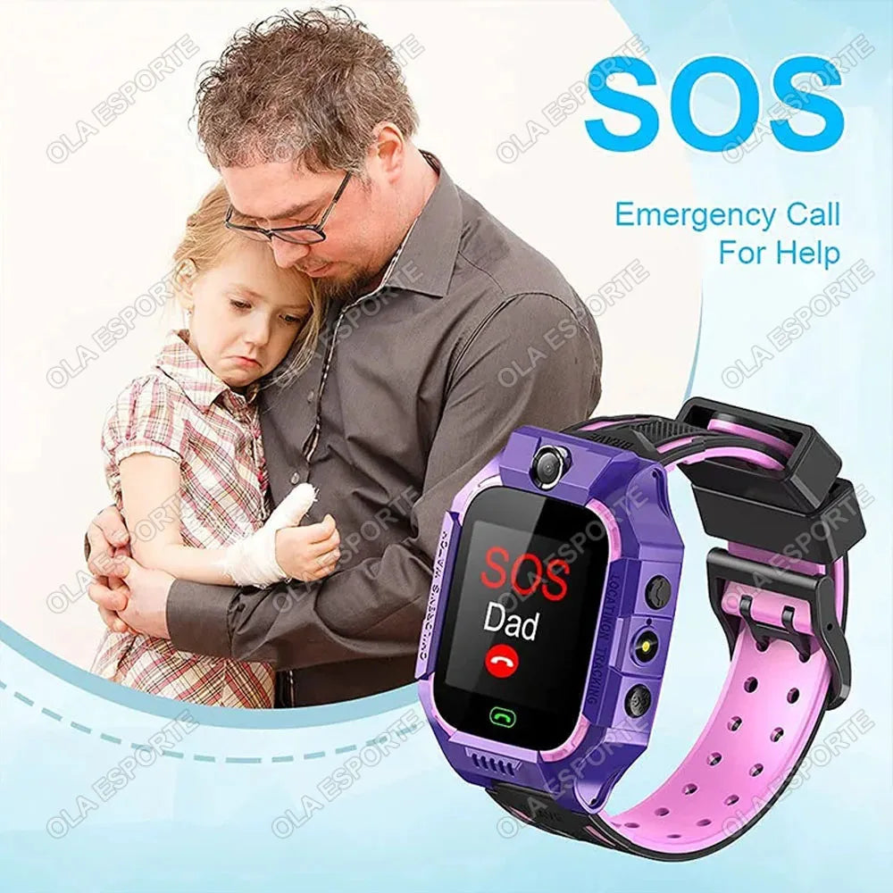 Kids Smart Watch 2G – GPS, SOS, SIM Card, Video Call, Camera & Waterproof
