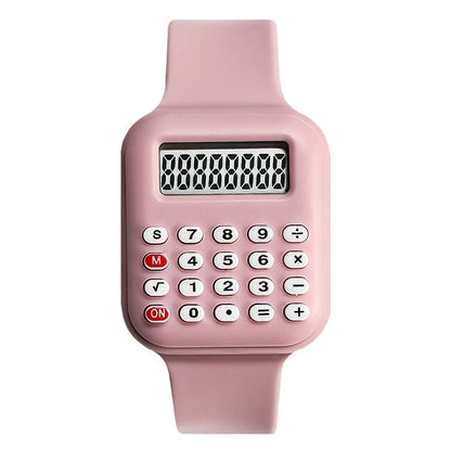 Kids Watch Calculator Function LED Digital Watch Sports Electronic Watch for Boys Girls Kids Student Gift Clock