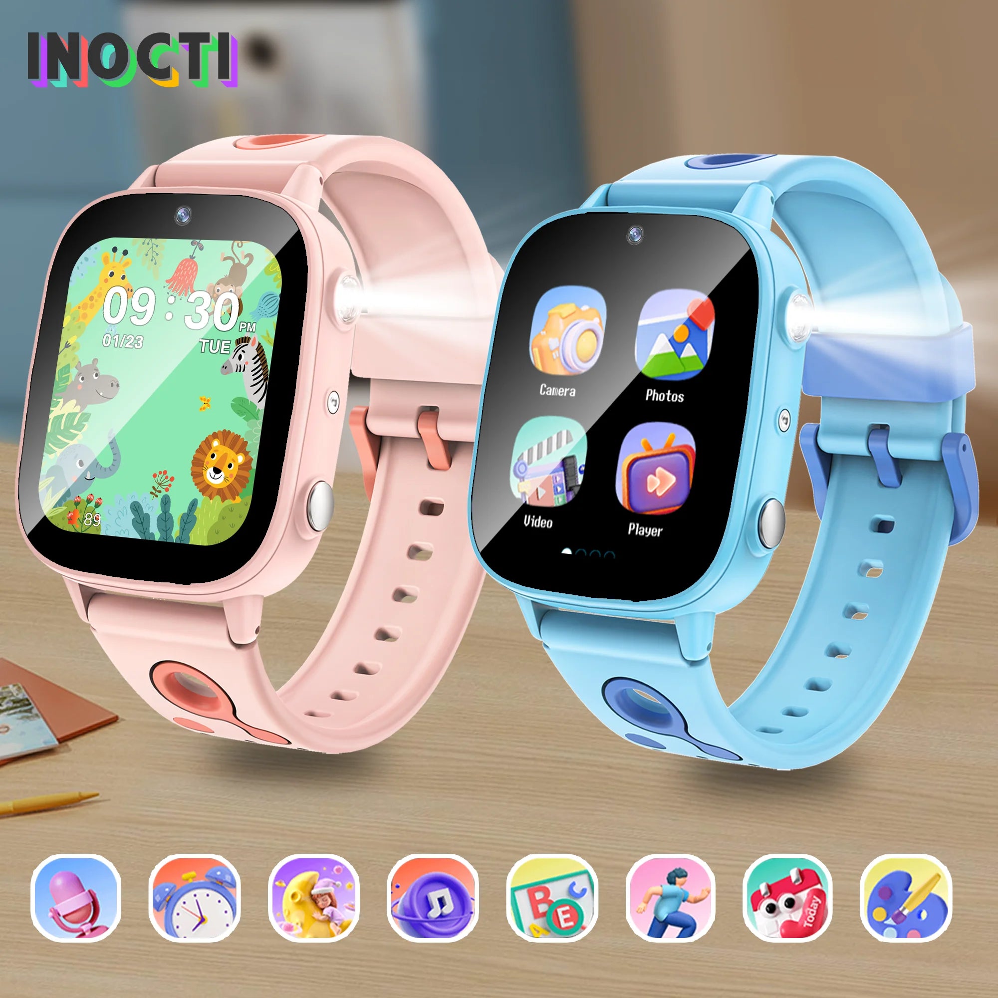 Educational Kids Smart Watch – HD Touch Screen, Games, Camera & Sleep Tracker