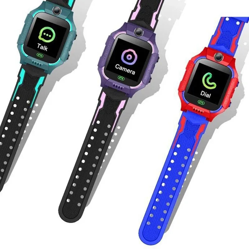 Kids smart watch, SIM card, kids smart watch, phone call, camera, voice requests, photo, boy, girl, gift, document, screen, Q19