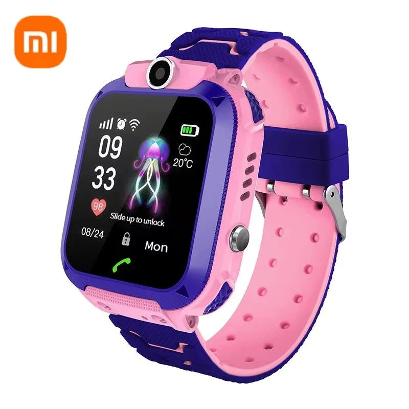 Xiaomi Kids Smart Watch SOS GPS Location Tracke Sim Card Call Child SmartWatch Camera Waterproof Watch Gift For Ios Android NEW