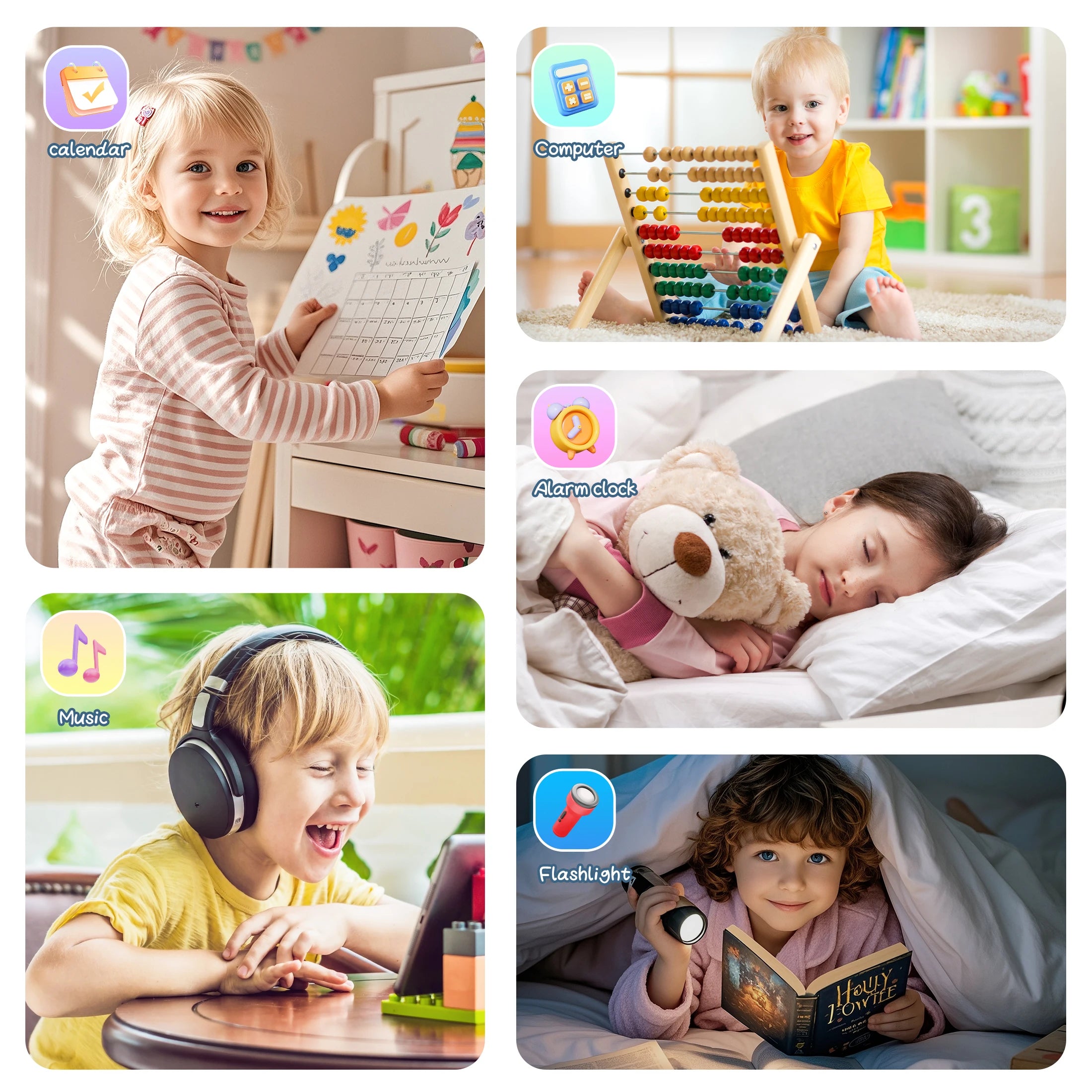 Educational Kids Smart Watch – HD Touch Screen, Games, Camera & Sleep Tracker