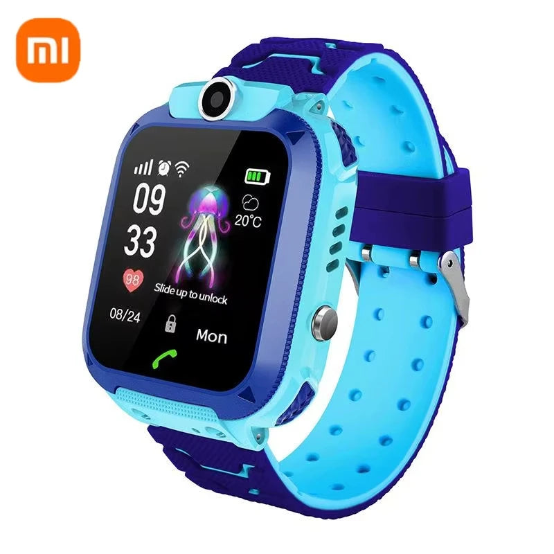 Xiaomi Kids Smart Watch SOS GPS Location Tracke Sim Card Call Child SmartWatch Camera Waterproof Watch Gift For Ios Android NEW