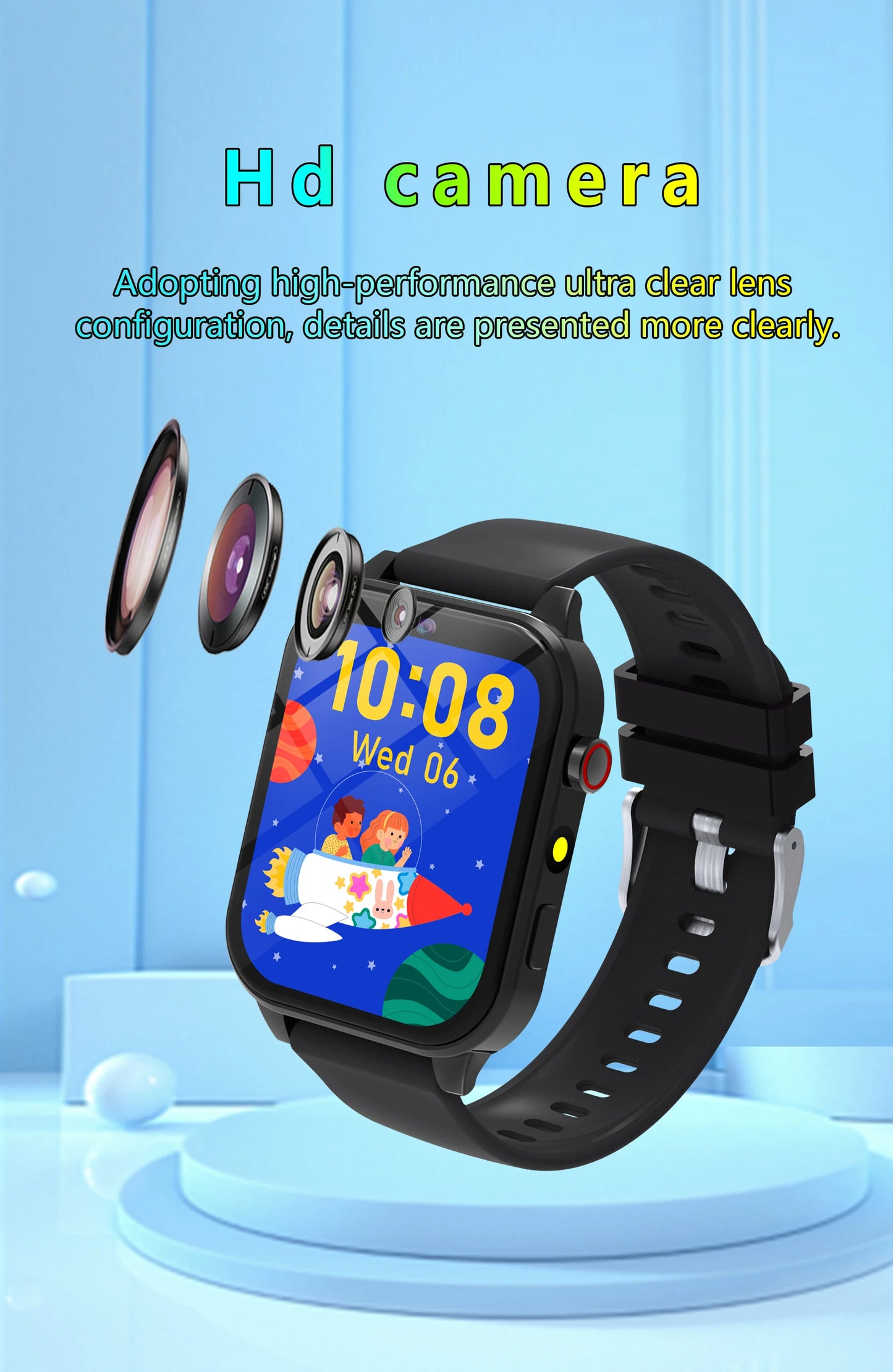 Kids Students Smart Watch Sleep Monitor Touch Screen 18 Games Flashlight Alarm Outdoor Sports Digital Watches For Boy Girls Gift