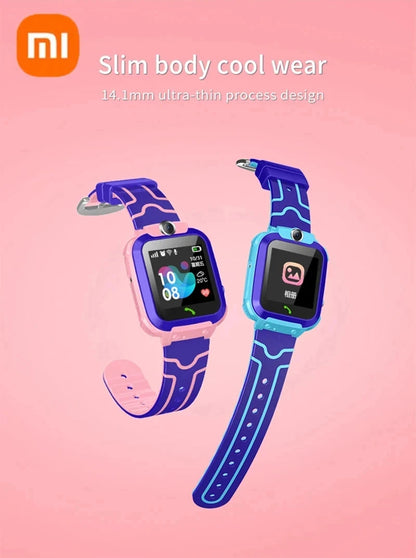 Xiaomi Kids Smart Watch SOS GPS Location Tracke Sim Card Call Child SmartWatch Camera Waterproof Watch Gift For Ios Android NEW