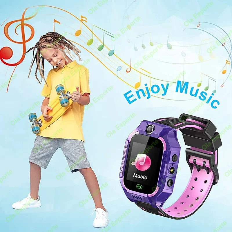 Kids Smart Watch 2G – GPS, SOS, SIM Card, Video Call, Camera & Waterproof