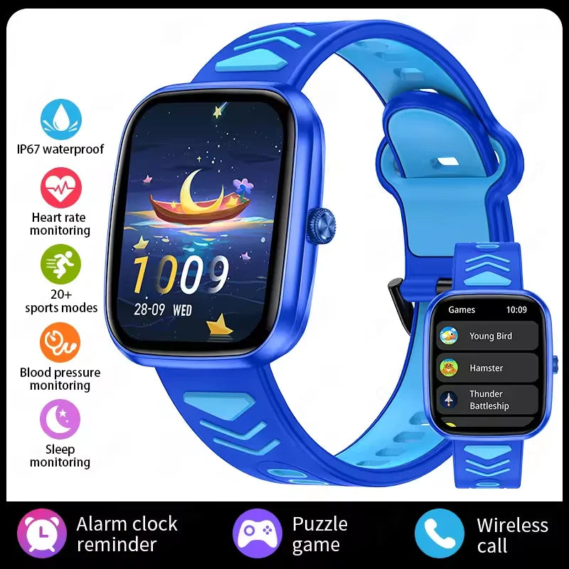 Smart Learning Watch for Kids – HD Touch Screen, Music, Games & App Connection