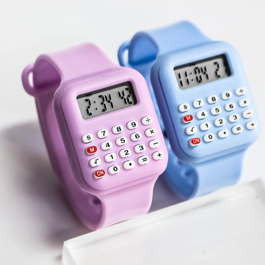 Kids Watch Calculator Function LED Digital Watch Sports Electronic Watch for Boys Girls Kids Student Gift Clock