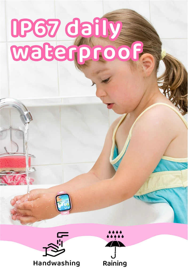 Smart Learning Watch for Kids – HD Touch Screen, Music, Games &amp; App Connection
