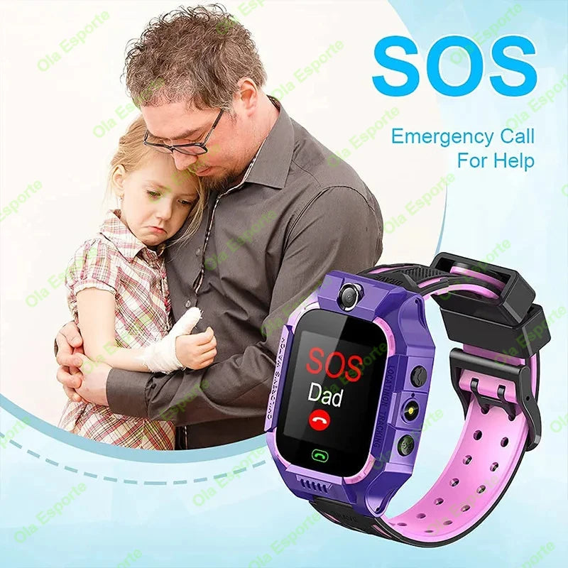 Kids Smart Watch 2G – GPS, SOS, SIM Card, Video Call, Camera & Waterproof
