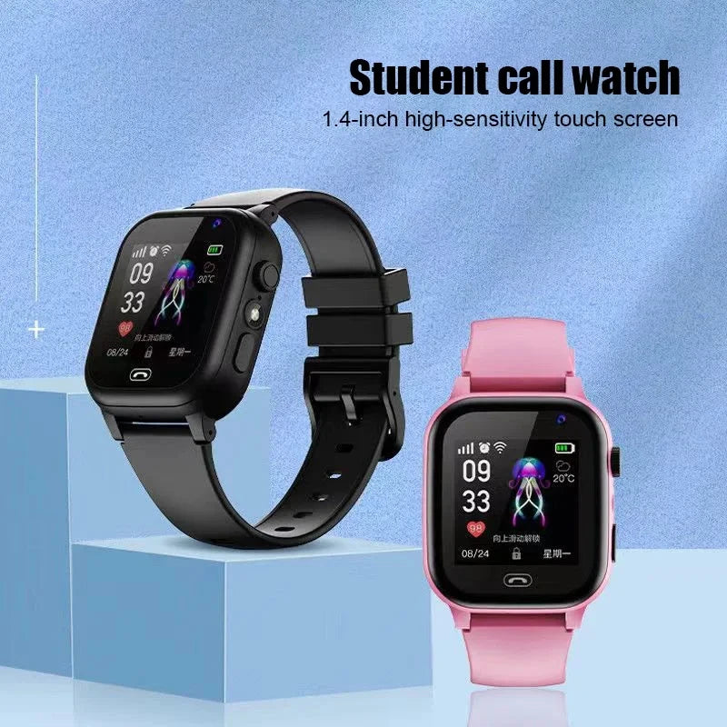 Smart Safety Watch for Kids – 4G GPS, SOS, Camera, SIM Card & Waterproof Protection