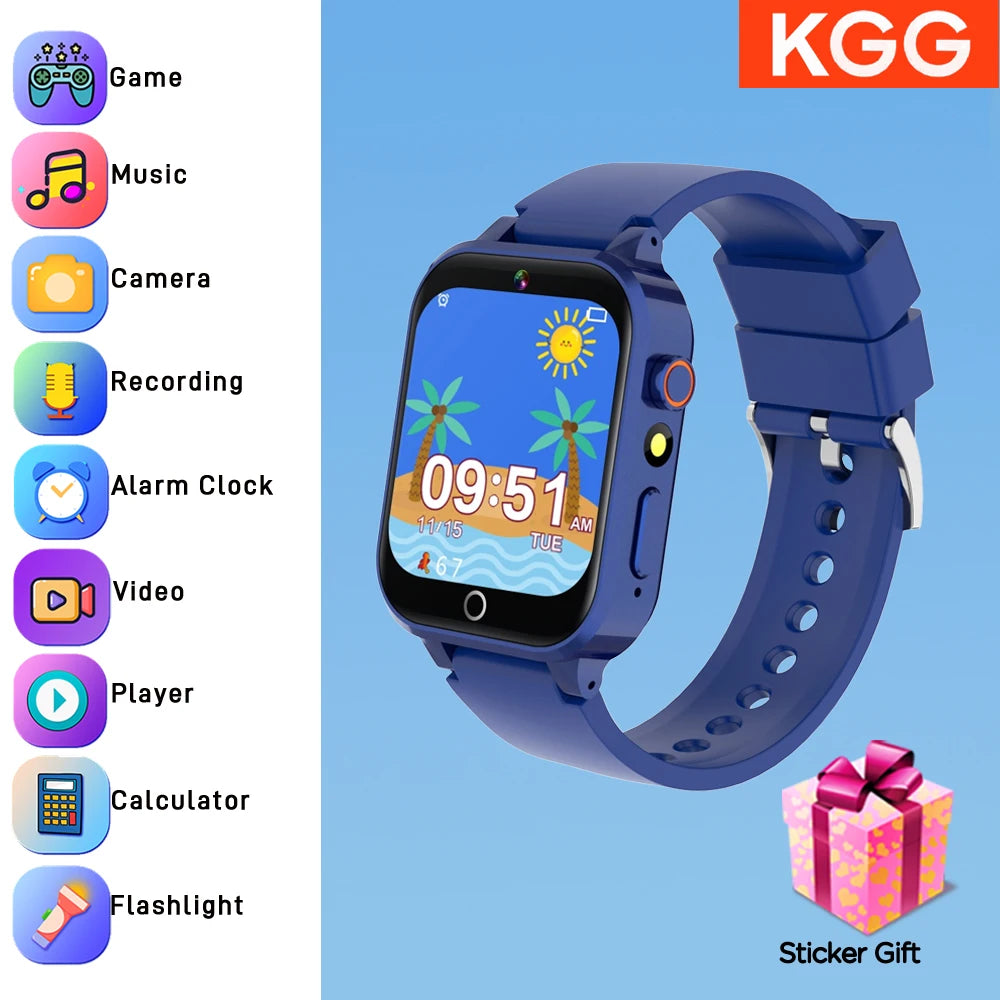 Advanced Kids Smart Watch – Games, Music Player, Video, Habit Tracker & Alarm Clock